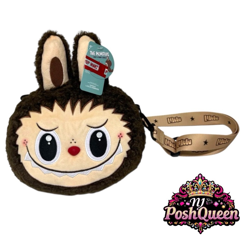 Popmart Popland Limited Edition Zimomo Big Head Plush Bag by Kasing Lung Labubu - Picture 7 of 12